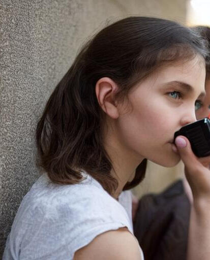 Girl with unknown tool